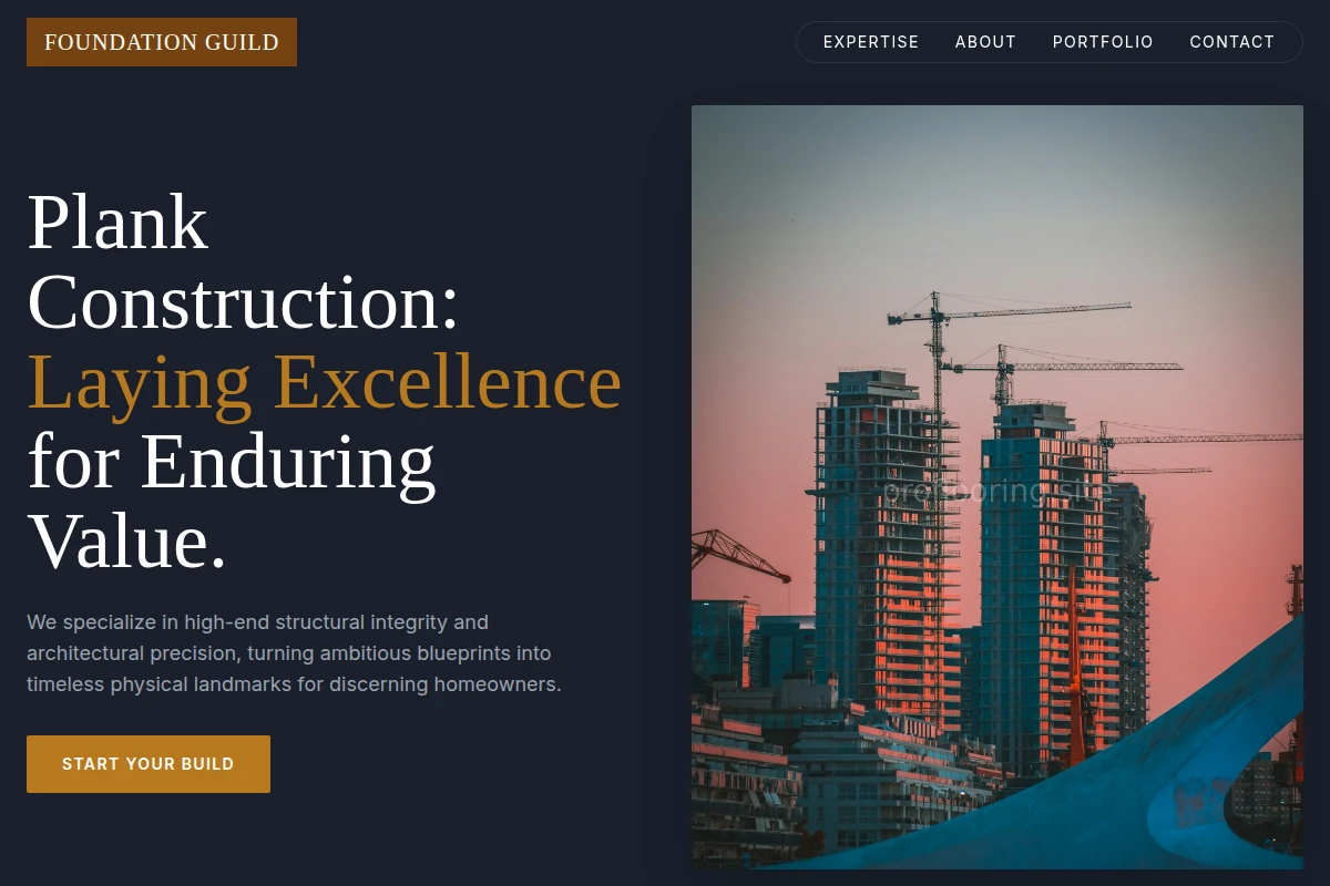 Plank Construction